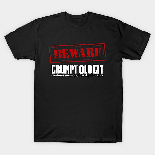 Grumpy old git T-Shirt by Jambo Designs